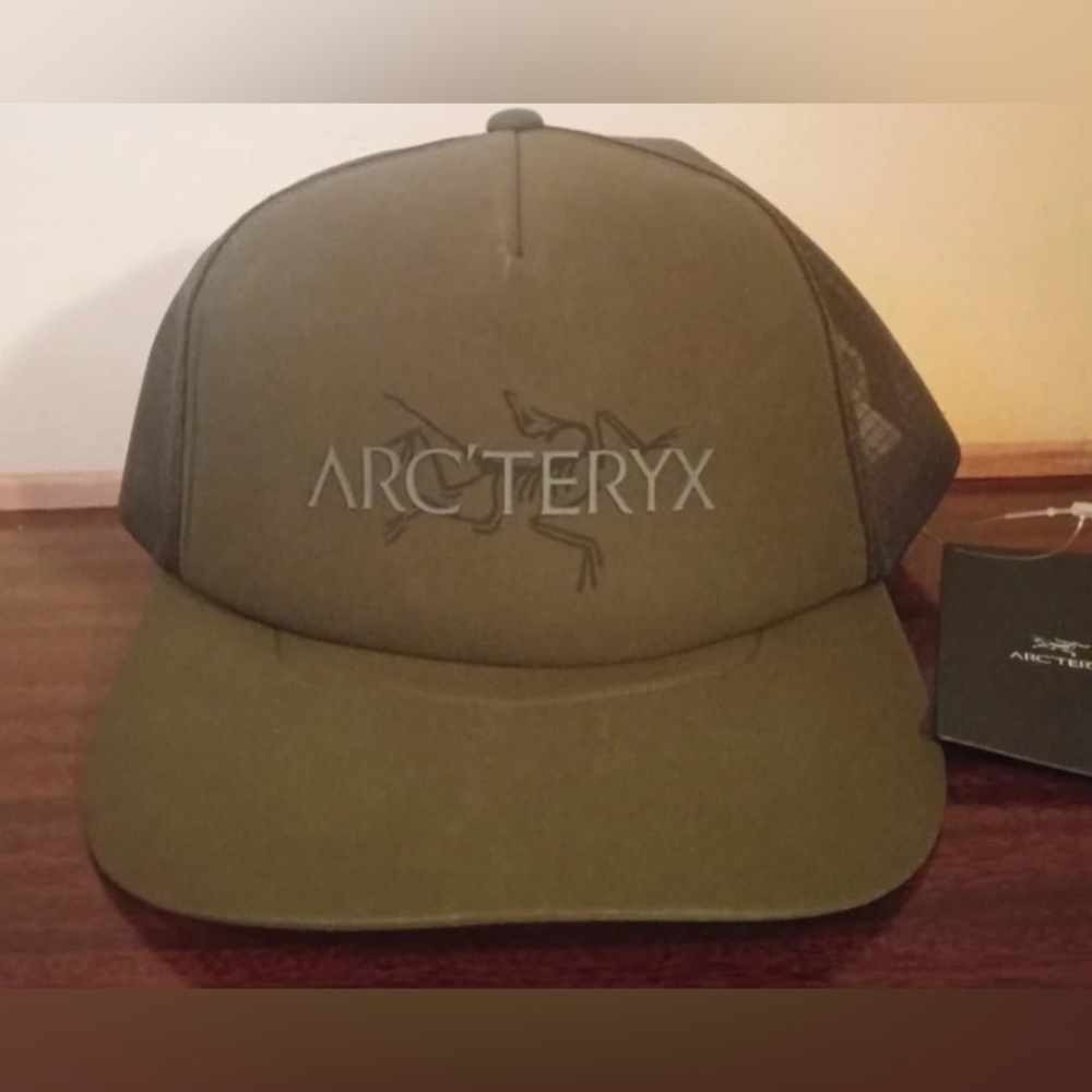 Arc'teryx Dark Olive Green Trucker Hat
